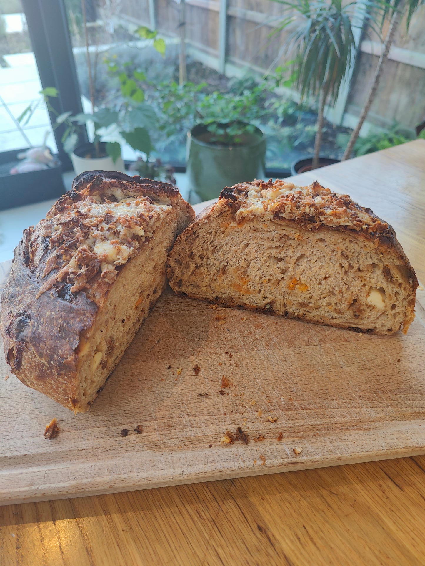Cheese and Onion Sourdough