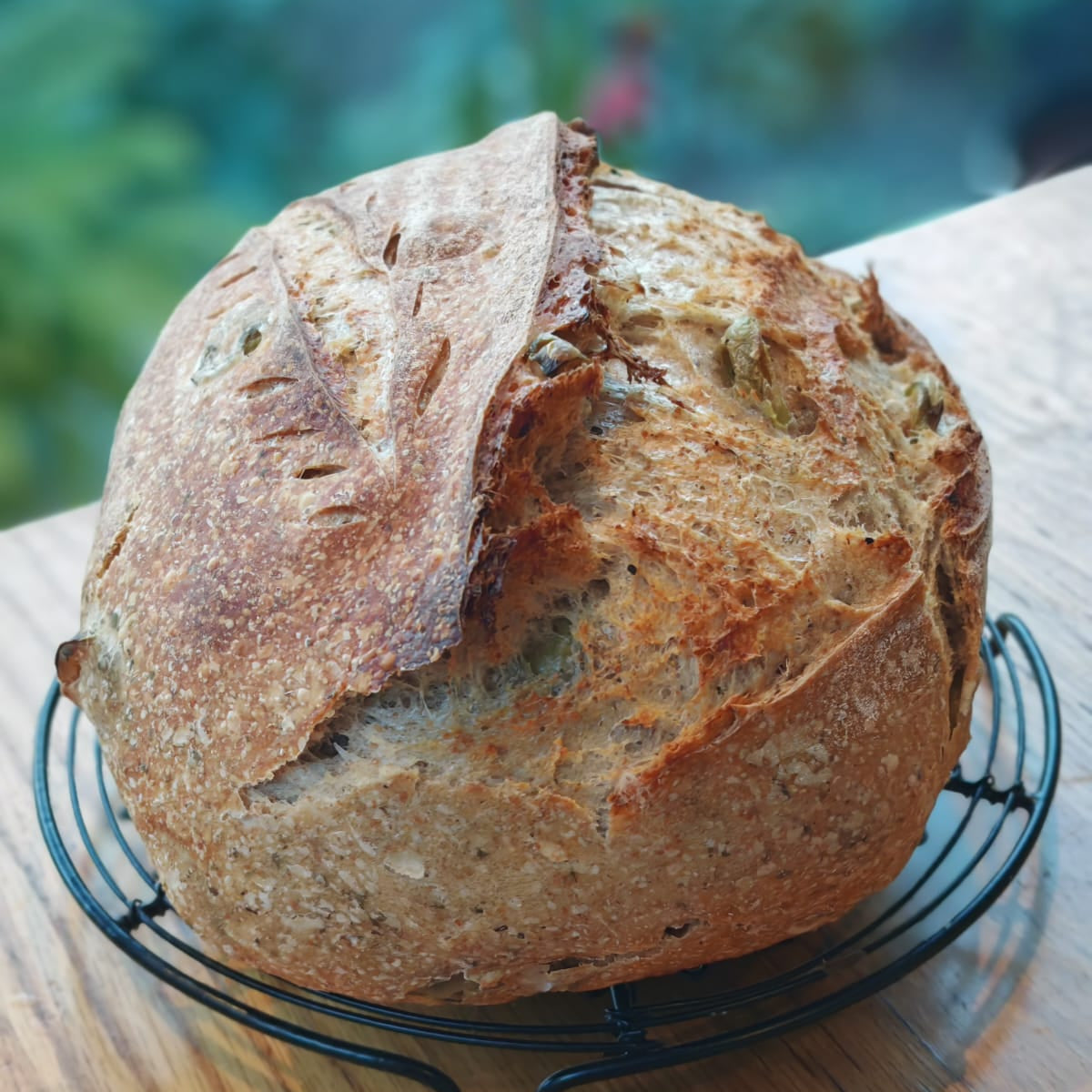 Olive and Herb Sourdough